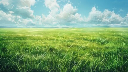 Obraz premium Field of grass