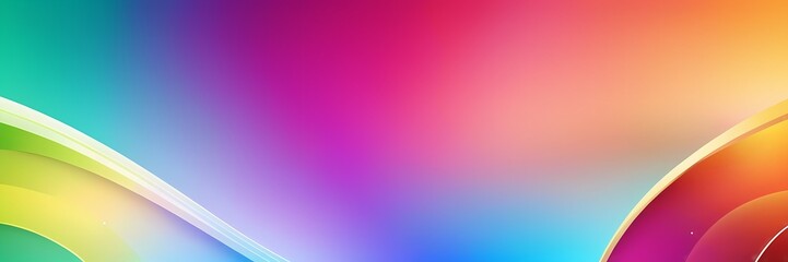 Colorful template banner with gradient color. Design with liquid shape. Web design 