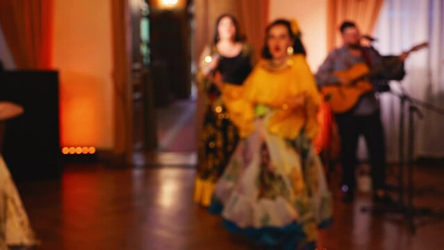 Indulge in the lively and colorful traditional folk dance show with skilled musicians performing alongside