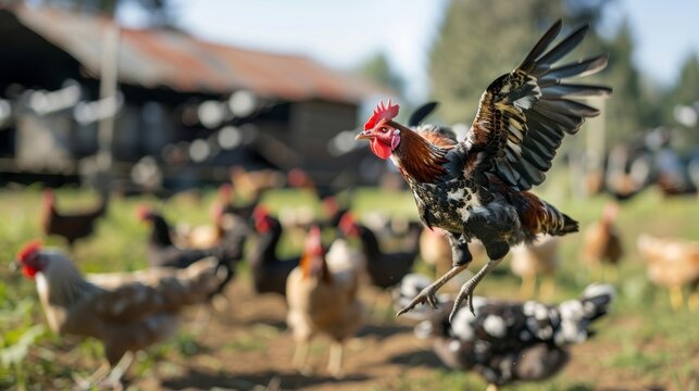 With the help of a drones realtime monitoring poultry farmers can easily and accurately keep track of the size and health of their flock.