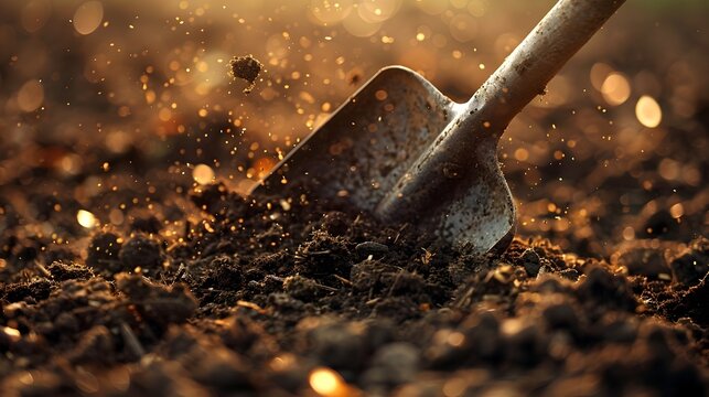 Metaphorical Harrow Exploring Self Expression Through Soil Tilling