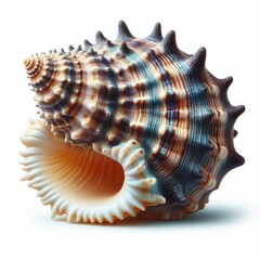 Seashell isolated on a white background