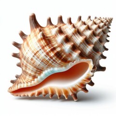 Seashell isolated on a white background