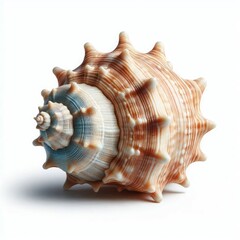 Seashell isolated on a white background
