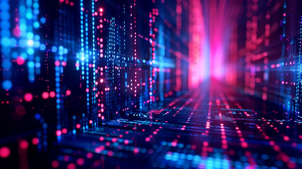 futuristic digital data technology background wallpaper 