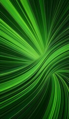 Obraz premium Abstract background made of green lines. AI Generated.