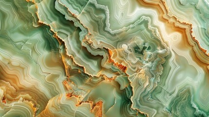 Obraz premium Green colored Onyx Texture