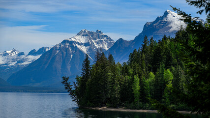 lake in the mountains