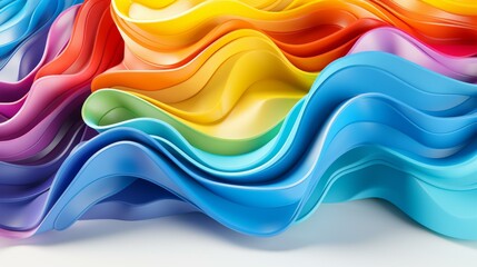 Colorful highresolution texture with whimsical rainbow colors for vibrant and cheerful backgrounds.
