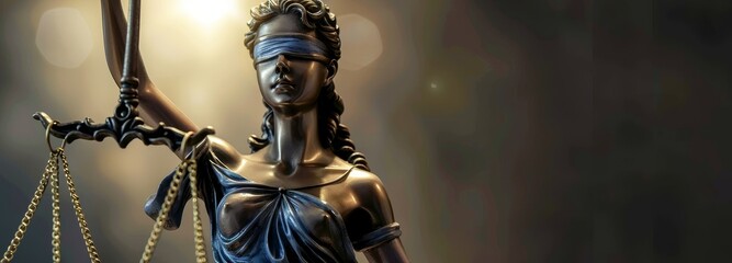  - Depicts the concept of fairness and impartiality. , Ideal for legal, law, and justice-themed projects.