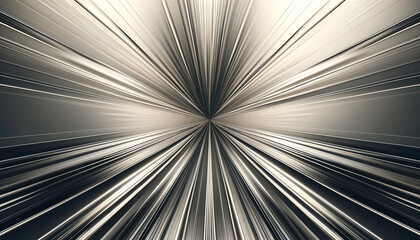 Fototapeta premium 集中線と金属メタルのエフェクト1