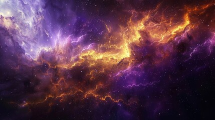a star-forming region with young stars and nebulae