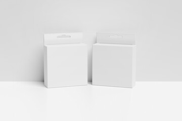 Blank Hanging Box Mockup