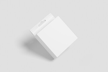 Blank Hanging Box Mockup
