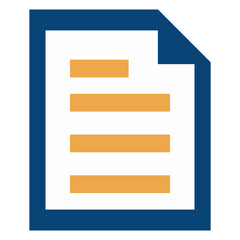 Obraz premium Document Paper folder sheets icon