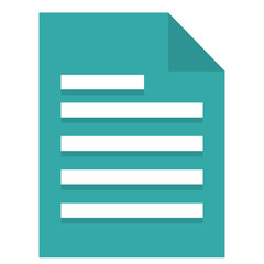 Obraz premium Document Paper folder sheets icon