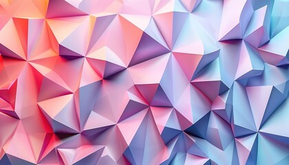 Obraz premium Abstract 3D Geometric Background