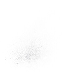 a premium isolated cutout image of fine white powder of flour