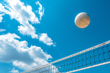 volleyball on the beach