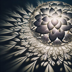 fractal flower background