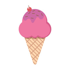 ice cream cone transparent background