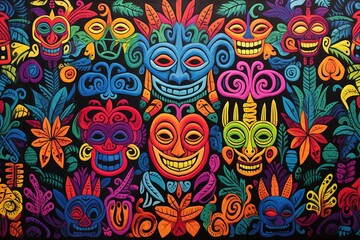 Guna Yala Heritage Unveiled Vibrant Panama Mola Tapestry