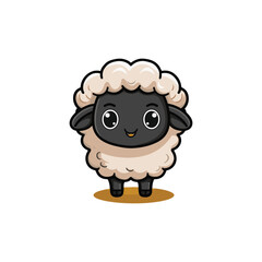 cute sheep vector