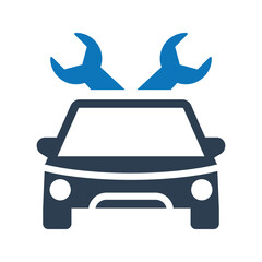 Auto service maintenance icon