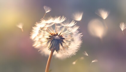 Fototapeta premium Dandelion Wishes