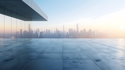 Fototapeta premium modern city skyline