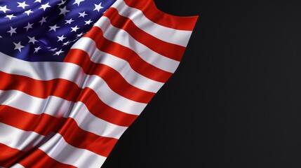 Obraz premium Happy Independence Day American flag