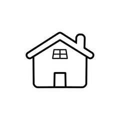 Home vector image to be used in web applications, mobile applications and print media.