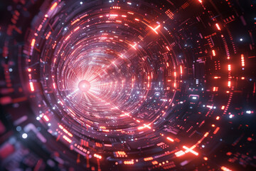 Digital background for tech, AI, neural networks, data, audio, graphics