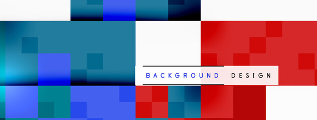 Dynamic colorful squares background. Vector Illustration For Wallpaper, Banner, Background, Card, Book Illustration, landing page