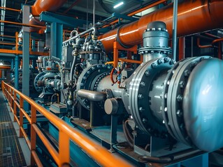 Obraz premium Illustration of Using historical and real-time data to predict equipment failures and schedule proactive maintenance. Ai Generate.
