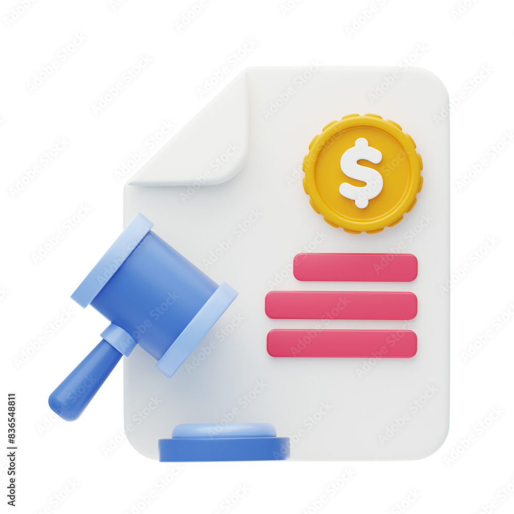 Poster 3d the principle includes values