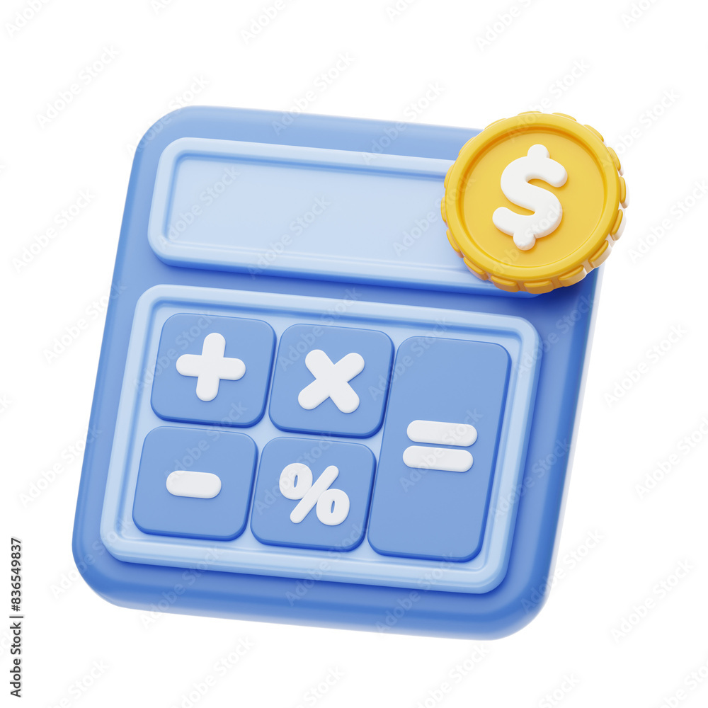 Poster 3d calculate quickly with calculator