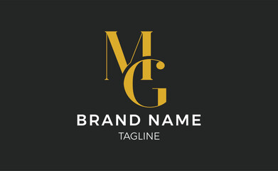 MG, GM, LOGO, G logo, MG logo Abstract initial monogram letter alphabet logo design
