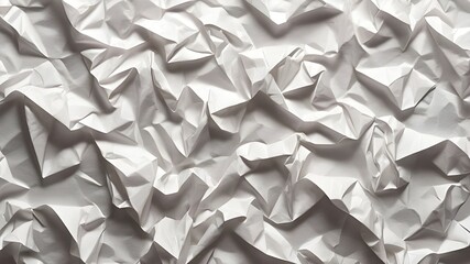 white crumpled paper background texture pattern overlay