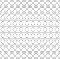 Set of abstract geometric seamless patterns