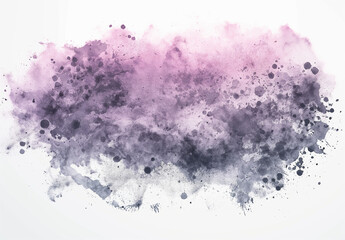Obraz premium black ink splashes background, black ink splat, abstract watercolor background with watercolor splashes, ink strokes, paint splashes on white, Gray color watercolor splash paint effect on white 