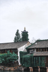 Beautiful landscape of China acient town Wuzhen