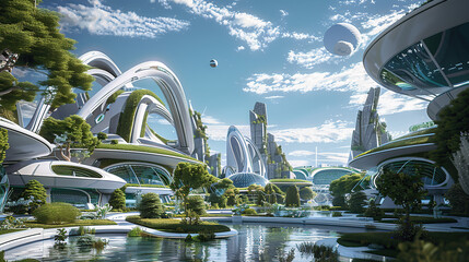Futurism, future city