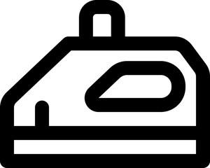 iron icon. vector line icon for your website, mobile, presentation, and logo design.