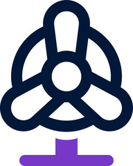 Obraz premium fan icon. vector dual tone icon for your website, mobile, presentation, and logo design.