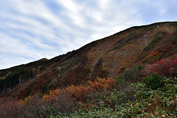 Climbing  Mount Makihata, Niigata, Japan