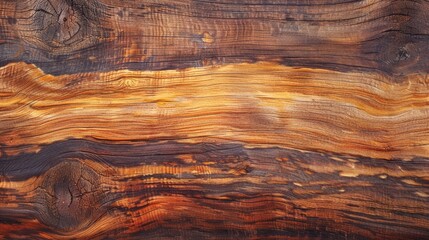 Organic Elegance Stunning Closeup of Natural Wood Grain Surface in Rich Earthy Tones Perfect for...