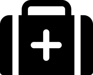 first aid icon. vector glyph icon for your website, mobile, presentation, and logo design.