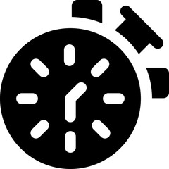 timer icon. vector glyph icon for your website, mobile, presentation, and logo design.