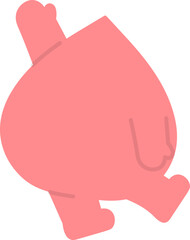 판서하는 자연이의 뒷모습